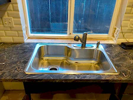 Kitchen Sink Installation